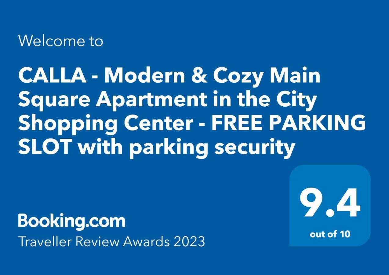 Calla 1 - Modern & Cozy Main Square Apartment In The City Shopping Center - Parking Slot With Parking Security Σκόπια Εξωτερικό φωτογραφία